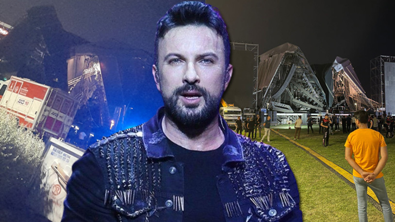 İzmir'de Tarkan’ın konser vereceği sahne çöktü! Tunç Soyer'den flaş açıklama