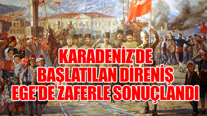 İzmir'in kurtuluşunun 100'üncü yıldönümü...
