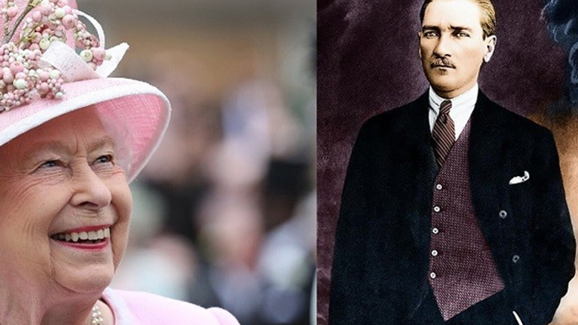 Kraliçe Elizabeth Atatürk'ten övgü dolu sözlerle bahsetmişti