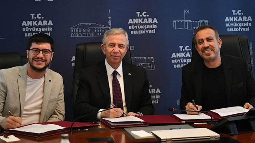 Mansur Yavaş ve Haluk Levent imzayı attı: Cumhuriyet'in 100. yılında hazır olacak