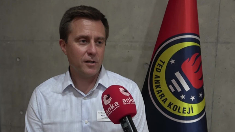 Aaron Zdawczyk Türk öğrencilerle ilgili Ankara'da konuştu