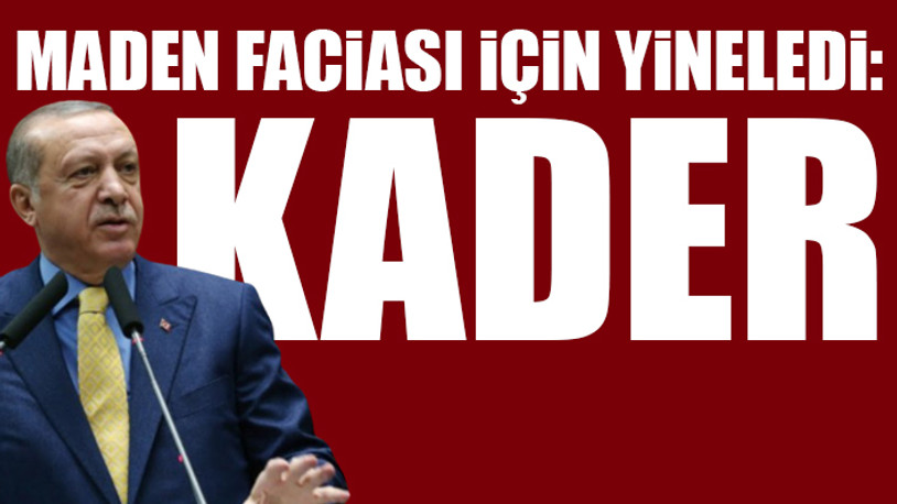 Erdoğan: Rabbimizin yazgısına teslim olacağız