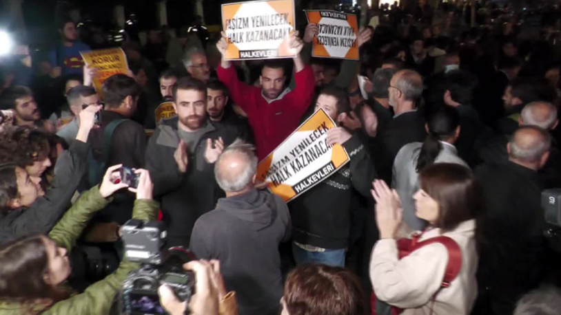 Kadıköy’de Şebnem Korur Fincancı protestosuna polis müdahalesi