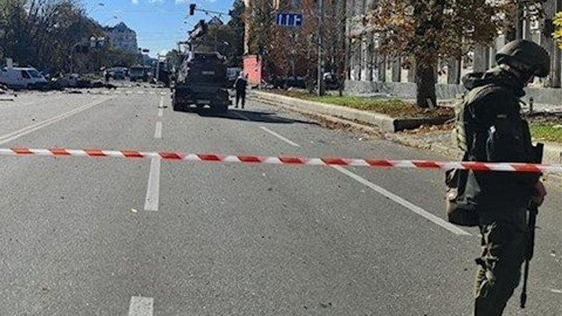 Kiev’deki Alman Büyükelçiliği’ne füze...