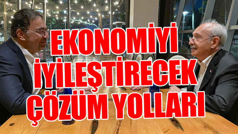 Kılıçdaroğlu, Daron Acemoğlu ile görüştü