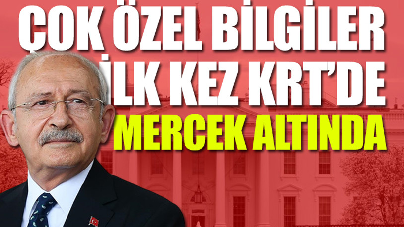 Kılıçdaroğlu'nun toplantısına ABD yönetiminden üst düzey takip...