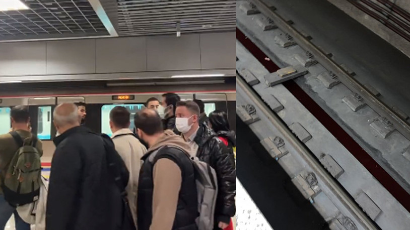 Marmaray'da korkunç intihar