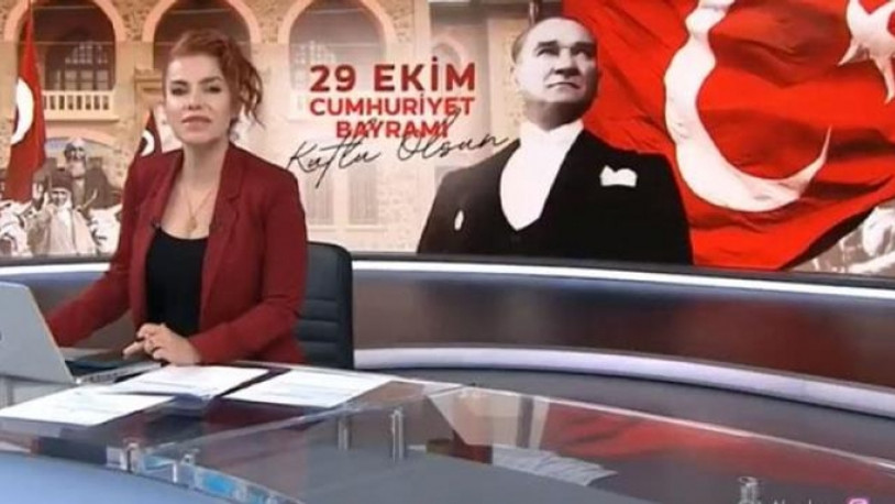 TRT spikerinin 29 Ekim mesajı cezasız kalmadı: Ekranlardan çekildi!