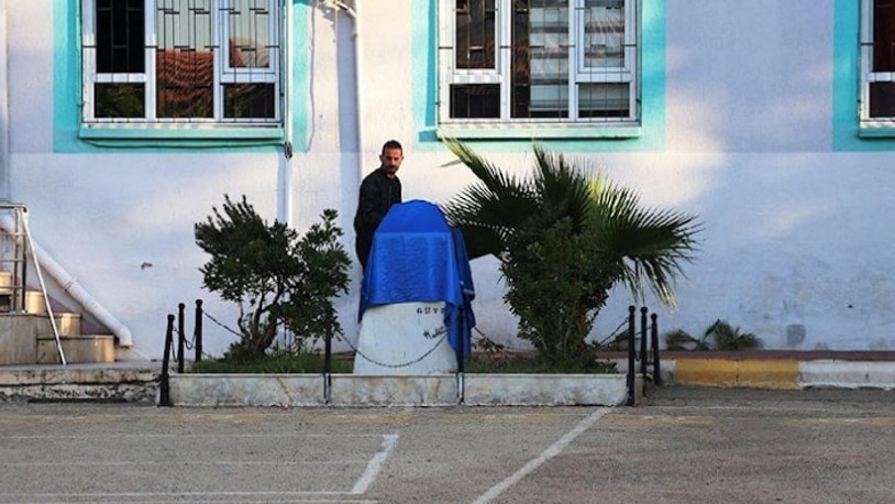 Atatürk büstüne zarar veren Tarık Bilen'in ifadesi ortaya çıktı