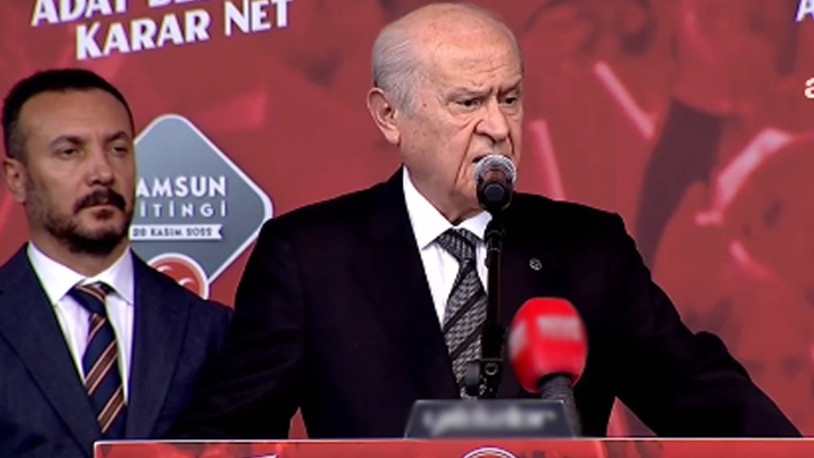 Bahçeli: Maalesef ekonomide ayak oyunları bitmemiştir