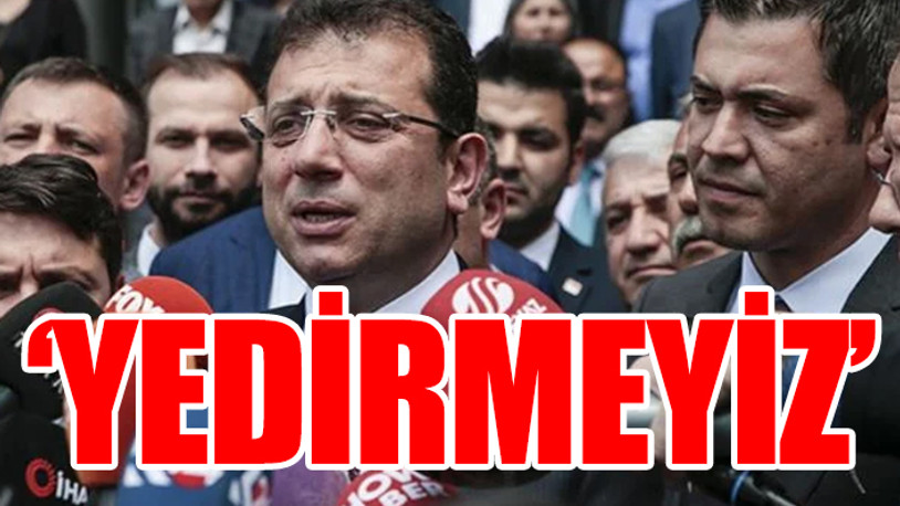 CHP'den İmamoğlu açıklaması...