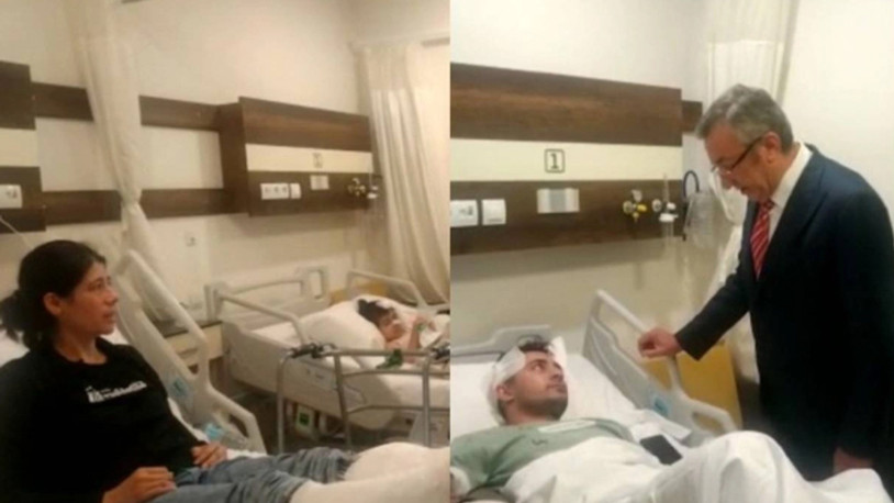 CHP heyetinden Taksim saldırısında yaralananlara ziyaret