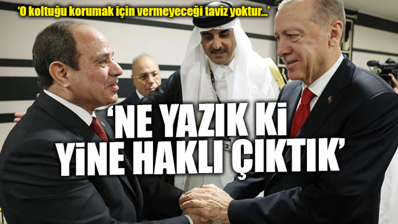 CHP'li Öztrak'tan Erdoğan'a sert 'Sisi' tepkisi: Rabia’yı dün Katar topraklarına gömüverdi