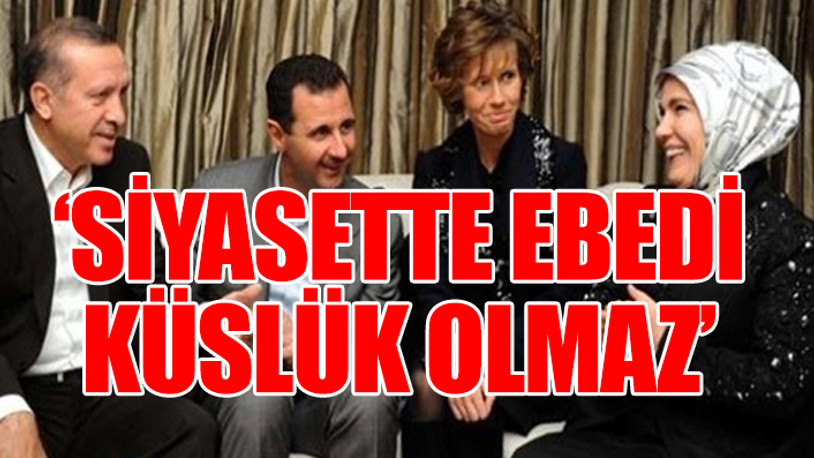 Erdoğan'dan Esad'a zeytin dalı: Tarih verdi