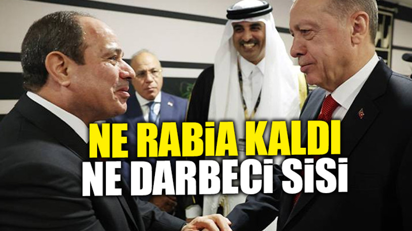 Erdoğan ile Sisi, Katar'da bir araya geldi