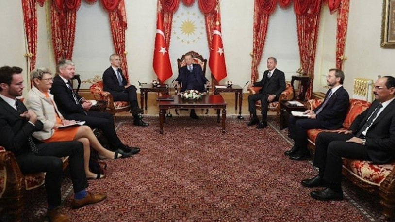 Erdoğan, NATO Genel Sekreteri Stoltenberg’i ağırladı