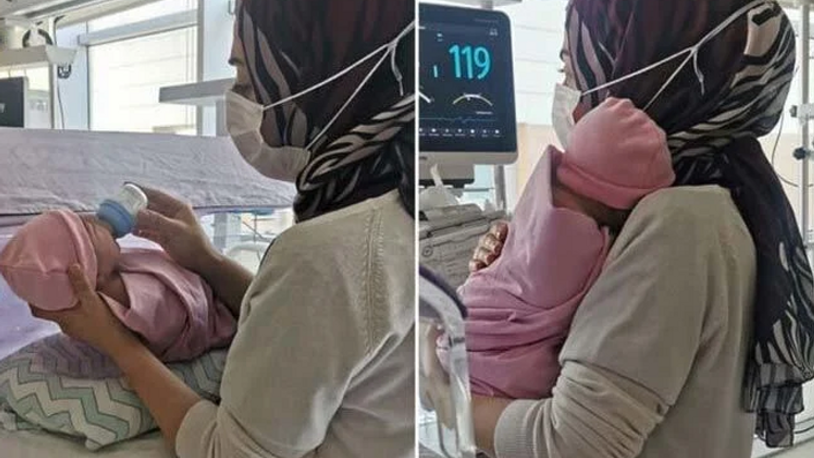 Konya’da sokakta battaniyeye sarılı 1 haftalık bebek bulundu