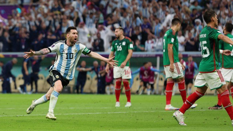 Messi ve arkadaşları bu sefer hata yapmadı: Arjantin 2-0 Meksika