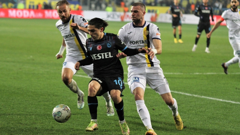 Trabzonspor, başkentte 1 puana razı oldu