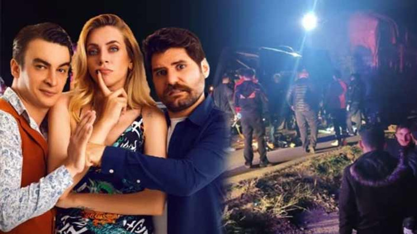 Trafik kazasında hayatını kaybeden ünlü isimlerin tiyatro oyunundaki görüntüleri ortaya çıktı