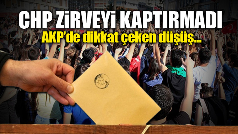 AKP'ye Z kuşağından bir kötü haber daha: Oy oranı çakıldı