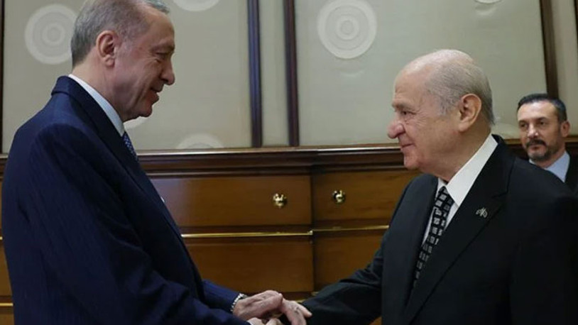 Cumhurbaşkanı Erdoğan, Devlet Bahçeli ile görüştü