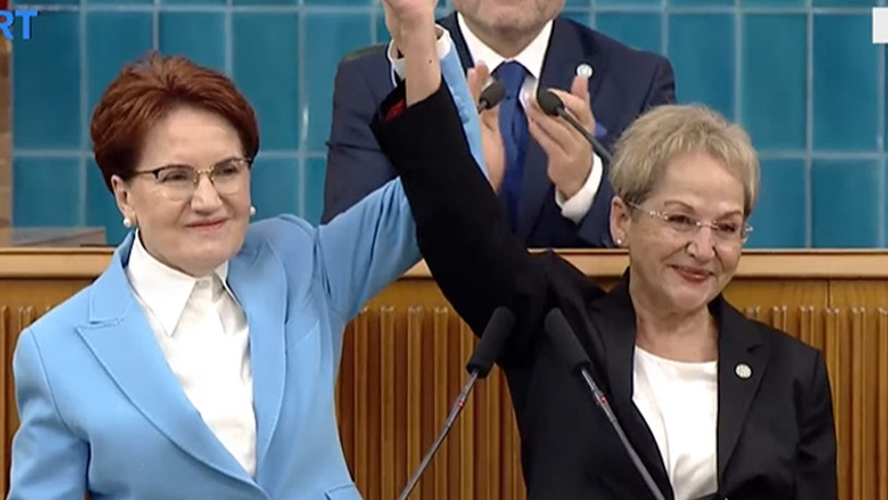 DSP'li eski bakan Melda Bayer İYİ Parti'ye katıldı