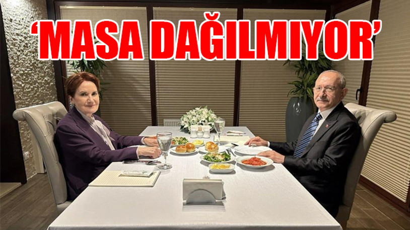 Kılıçdaroğlu ile Akşener, Altılı Masa'nın ilk kez toplandığı yerde bir araya geldi