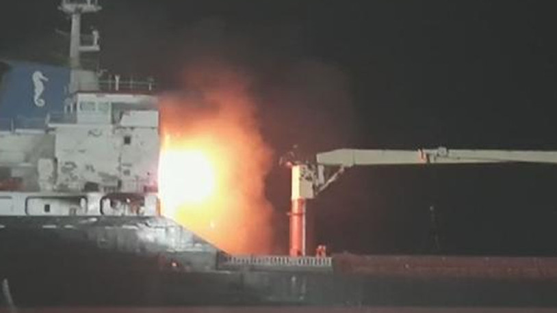 Sinop’taki gemi yangınından acı haber
