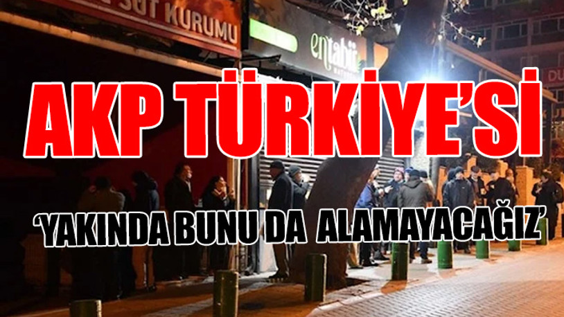 Ankara'da dondurucu soğuk altında ucuza ‘1 kilo kıyma’ kuyruğu