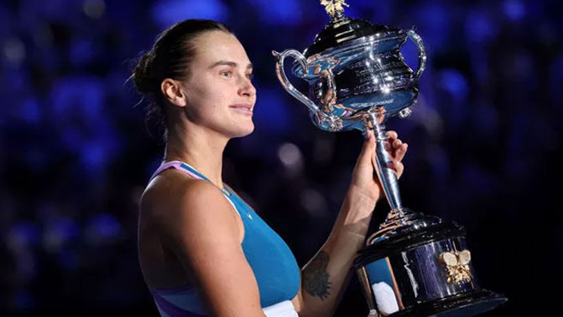 Avustralya Açık'ta kadınlar şampiyonu Aryna Sabalenka oldu