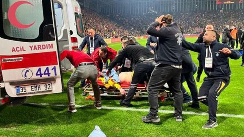 Göztepe-Altay maçına patlayıcı sokan ambulans şirketi kapatıldı