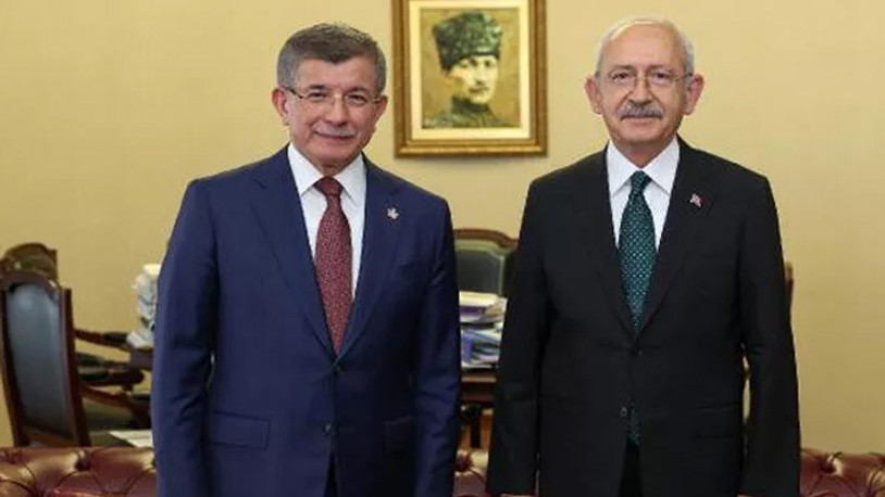 Kılıçdaroğlu, Davutoğlu ile bir araya geldi