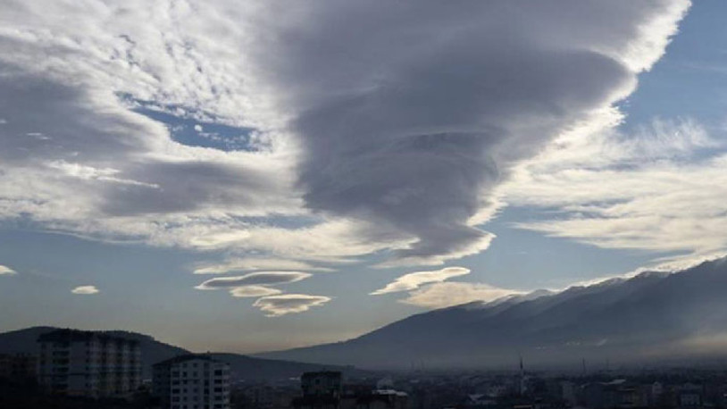 Mercek bulutu yeniden Bursa'da