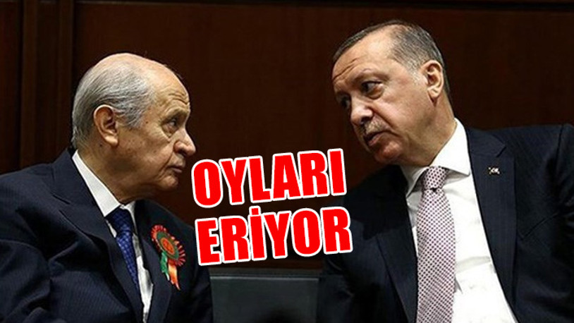 Son anket: Cumhur İttifakı'nda büyük düşüş!