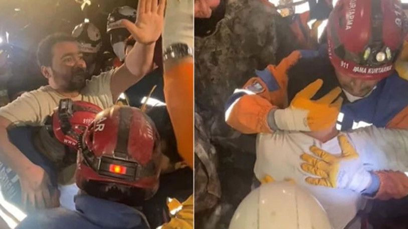 167 saat sonra kurtarıldı, enkazdan yürüyerek çıktı