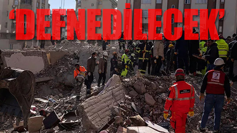 AFAD'dan kimliği belirlenemeyen cenazeler hakkında açıklama