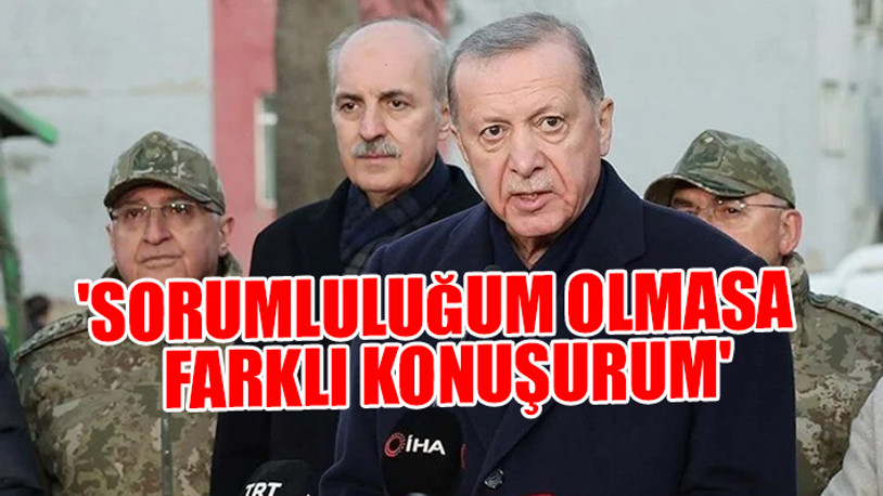 Erdoğan'dan deprem yardımlarının yetersiz olduğunu söyleyenlere: Şerefsizler, haysiyetsizler