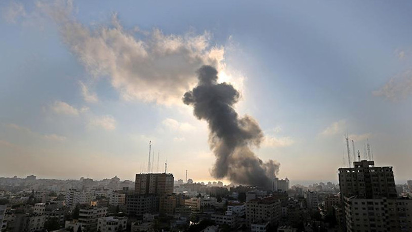İsrail ordusu Gazze'ye hava saldırısı düzenledi