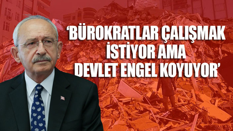 Kılıçdaroğlu Hatay'da deprem bölgesinden açıklamalarda bulundu