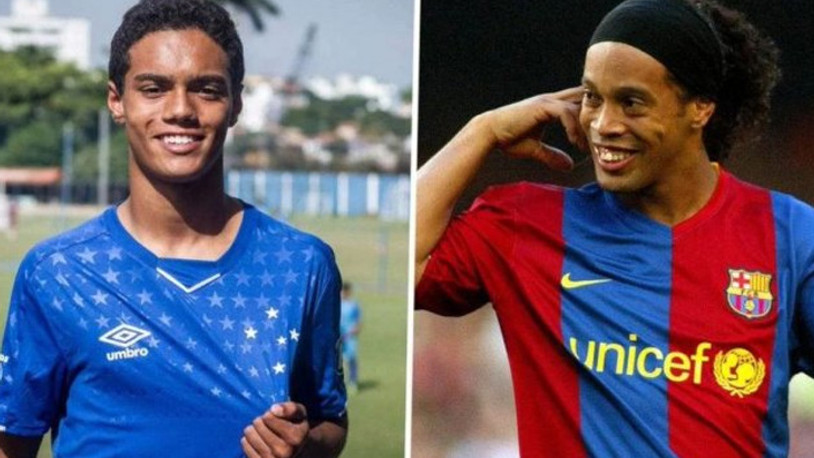 Barcelona, Ronaldinho'nun 17 yaşındaki oğlu ile sözleşme imzaladı