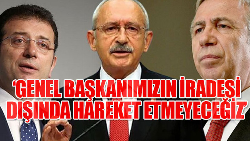 CHP'li belediye başkanlarından, Kılıçdaroğlu'na destek paylaşımı