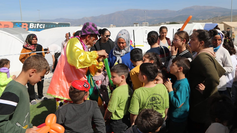 Bodrum Belediyesi'nin 'dostluk kenti'nde çocuklara özel ilgi