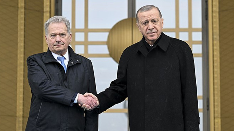 Ankara'da kritik görüşme: Cumhurbaşkanı Niinistö resmi törenle karşılandı