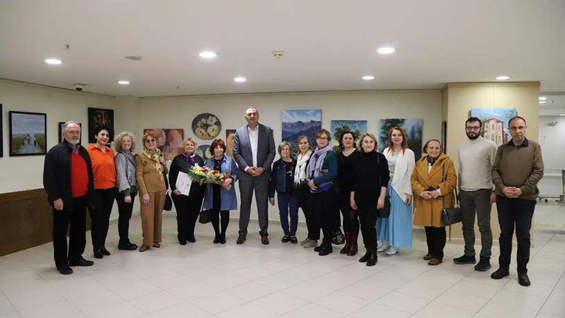 Kadıköy Sanatçılar Derneği Resim Sergisi Kartal Belediyesi’nde Açıldı