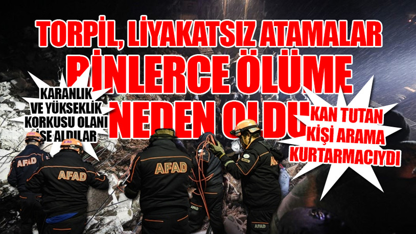 AFAD'da skandallar bitmiyor... Deprem felaketlerinden ders alınmadı, aynı aksaklıklar yine yaşandı