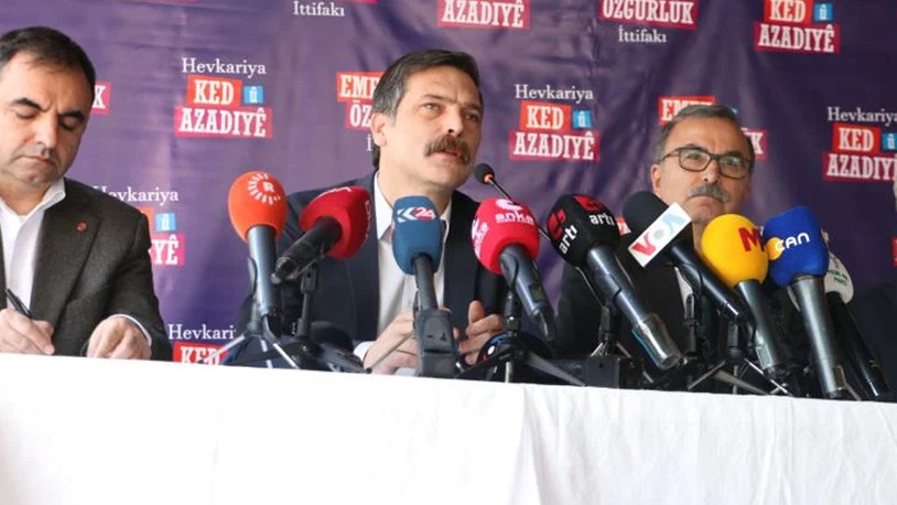 Emek ve Özgürlük İttifakı'nda 5 partiden ortak liste