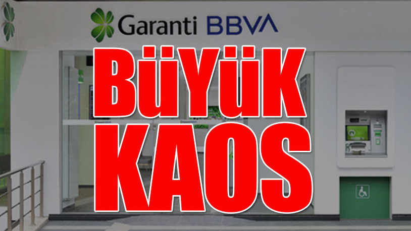 Garanti Bankası'nda müşterilerin işlemleri zamanında yapılmıyor, numaratörler çalışmıyor