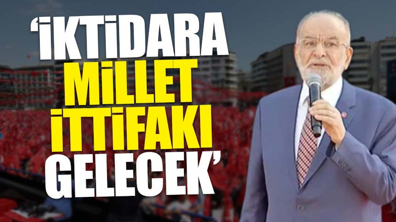 Temel Karamollaoğlu, İzmir'de Millet Buluşması'nda konuştu