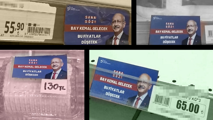 Erdoğan’dan sonra Kılıçdaroğlu etiketi raflarda yerini aldı: Bu fiyatlar düşecek